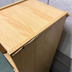 3段 カラーボックス 本棚 飾り棚 収納棚 木製 幅25cm×奥行30cm×高さ90cmの画像