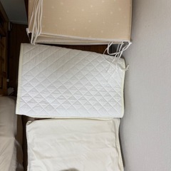 【ベビーベッド】そいねーる+ロング　専用マットレス•布団付き の画像
