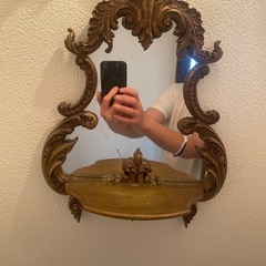 アンティークミラーの画像