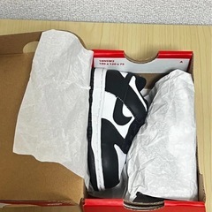 NIKE DUNK LOW パンダ　子供  12cmの画像