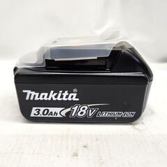 美品 マキタ 純正 バッテリ 18V 3.0Ah BL1830B 残量表示 リチウムイオン 電動工具 makita 札幌市 平岸店の画像