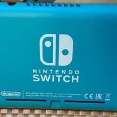 Nintendo ニンテンドー Switch lite スイッチ ライト ターコイズ
の画像