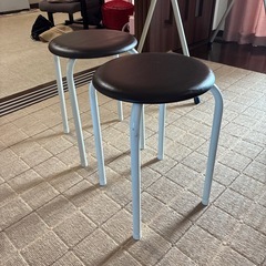 椅子二脚セットの画像