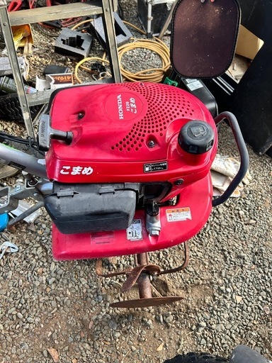 小さい耕運機　ホンダこまめ