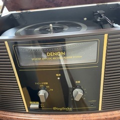 DENON レコードプレーヤーの画像