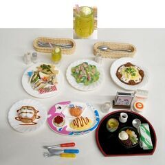 ミニチュア リーメント ぷちサンプル 第37弾 みんなでファミレス 7種+シークレット2種　ほとんど揃ってる ☆ PayPay(ペイペイ)決済可能 ☆ 札幌市 豊平区 平岸 平岸店の画像
