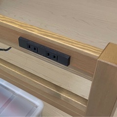 【10/20まで】【美品】ニトリセミダブル　ベットフレームの画像