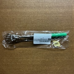 伸縮式の孫の手🖐️ステレンス製コンパクト新品未開封❣️持ち歩き可能軽量シルバー緑の画像