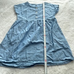【お渡し決定済み】 UNIQLO ワンピース 120 110 姉妹コーデ おそろコーデの画像