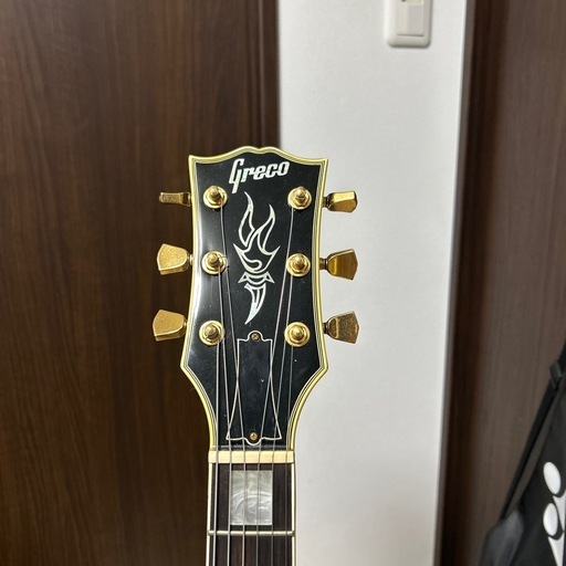 Greco ブラック エレキギター レスポールスタイル