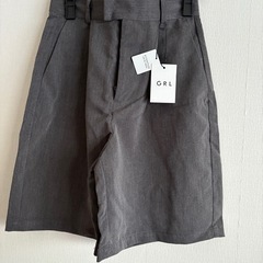 【新品】GRL ハーフパンツ　グレー
の画像