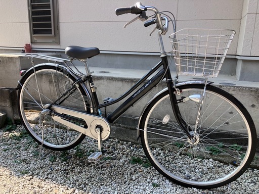 658、ママチャリ27インチ黒