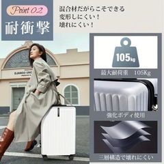 スーツケース　100L　の画像