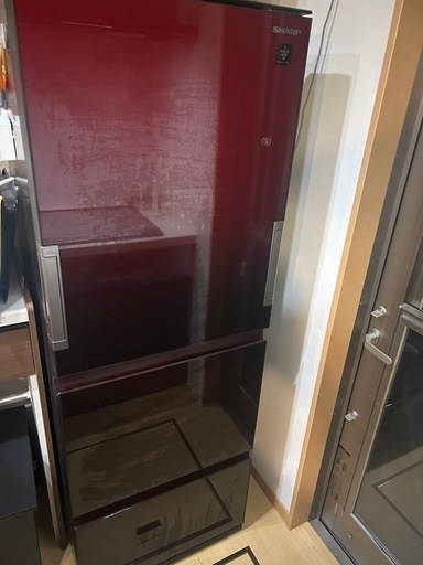 【2018年】シャープ 冷蔵庫 SJ-GW36D-R 356L