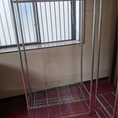 本日引き取り可能な方限定‼️スチールラック　セットの画像
