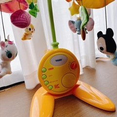 ディズニー　タカラトミー やわらかガラガラメリーデラックスの画像