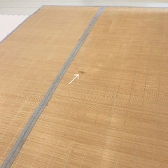 福岡市中央区　マットレス 接触冷感 竹ラグ タケラグ 置き畳 120x180 ニトリの画像