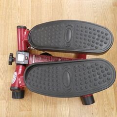 健康ステッパー ナイスデイ ND-1R ショップジャパン エクササイズ レッド 筋トレ 室内運動 西岡店の画像