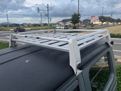 ジムニー 純正ルーフキャリア JA11で使用