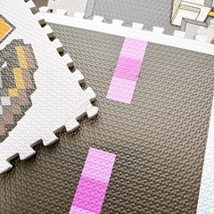 マインクラフト　しまむら　ジョイントマット　プレイマット　10枚の画像