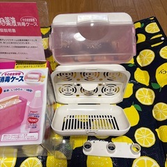 ピジョン　電子レンジ　スチーム　薬液消毒ケースの画像