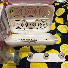 ピジョン　電子レンジ　スチーム　薬液消毒ケースの画像