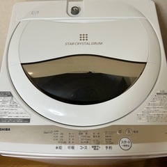TOSHIBA 洗濯機　洗濯容量5kgの画像