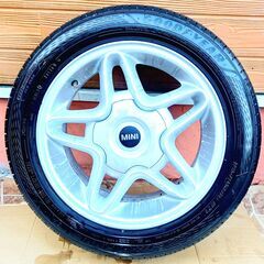 MINI One 純正 ★16in 6.5J+48 PCD100 ★Good Year★送料無料★夏タイヤ新品 195/55R16 , 87V ★ R50 /R52/ R53/ R55/ R56/ R57の画像