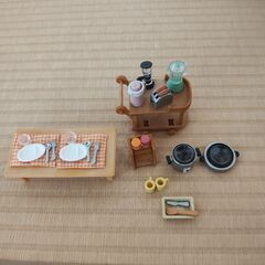 シルバニアファミリー　はじめてのおうち キッチン家電セットの画像