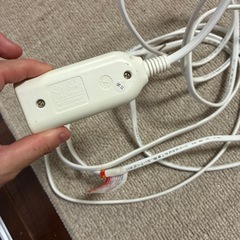 延長コード約四メートルの画像