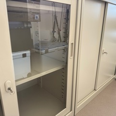 美品　スチール　書庫の画像