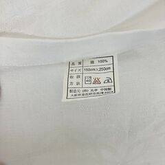 stp-3410　シーツ　2点セット　寝具　ホワイト系　敷布　花柄　布団　白の画像