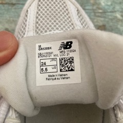 数回使用のみ　汚れあり　子供用　24.5 の画像