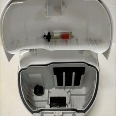 PortTech KPS-201　紙パック式 掃除機　白　ホワイト　軽量 2.9kg 吸引200W 集塵1L すき間ノズル付 家庭用　２０１８年製　250917-3Yの画像