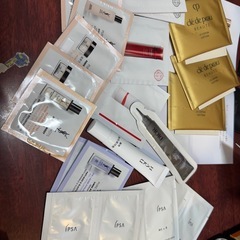 デパコス　サンプルとdiorミラー、ジバンシィスポンジ