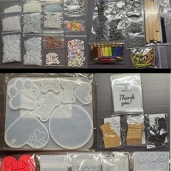 ネイル・レジン用品・ハンドメイド用品　
まとめ売りの画像