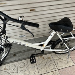 ComO'rade ホワイト　小径自転車 コモラード　自転車　サイクリング　ミニベロの画像