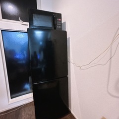 【美品】半額Haier 冷蔵庫・洗濯機・電子レンジ 3点セット 1年半使用の画像