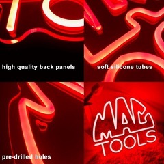 MAC TOOLS マックツール LEDネオンプレート 工具 アメリカ雑貨の画像