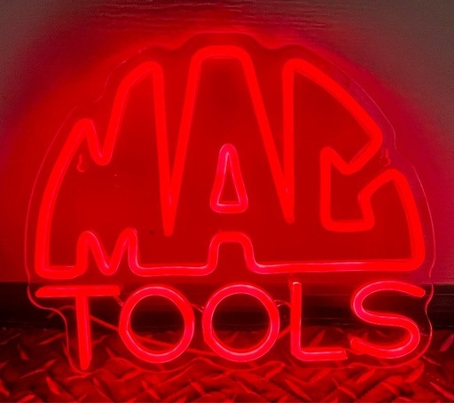 新品 MAC TOOLS マックツール LEDネオンプレート 工具 アメリカ雑貨 ネオン管風