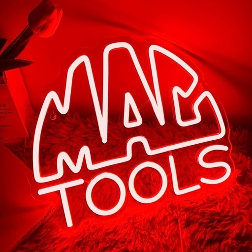 新品 MAC TOOLS マックツール LEDネオンプレート 工具 アメリカ雑貨 ネオン管風