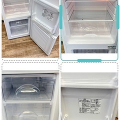 ご成約済み　配送設置0円で👌🆗冷蔵庫&洗濯機分解洗浄済み✨✨の画像