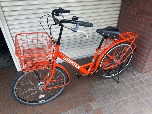 26インチ　ブリヂストンSTEPCRUZ（ステップクルーズ）内装３段変速　点灯虫　オレンジ色