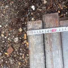 鋼管受け（角パイプ）セットのまとめ売りの画像