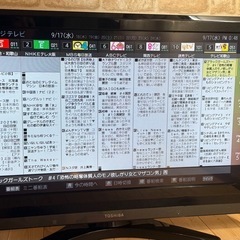 東芝REGZA テレビの画像