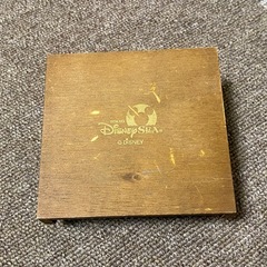 Disney アンティーク レトロ ディズニーシー SSコロンビア号 メモ台 メモ帳 木製 ミッキー ミニー ドナルドの画像