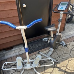 エアロバイクなど4点セット，運動, ダイエット器具，トレーニングマシンの画像