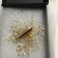 ◆ブローチ◆淡水パール　代理出品の画像