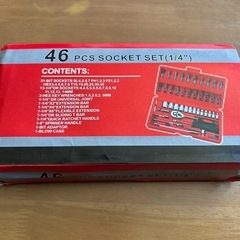 未使用　46pcs ツールセットの画像