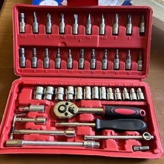 未使用　46pcs ツールセットの画像